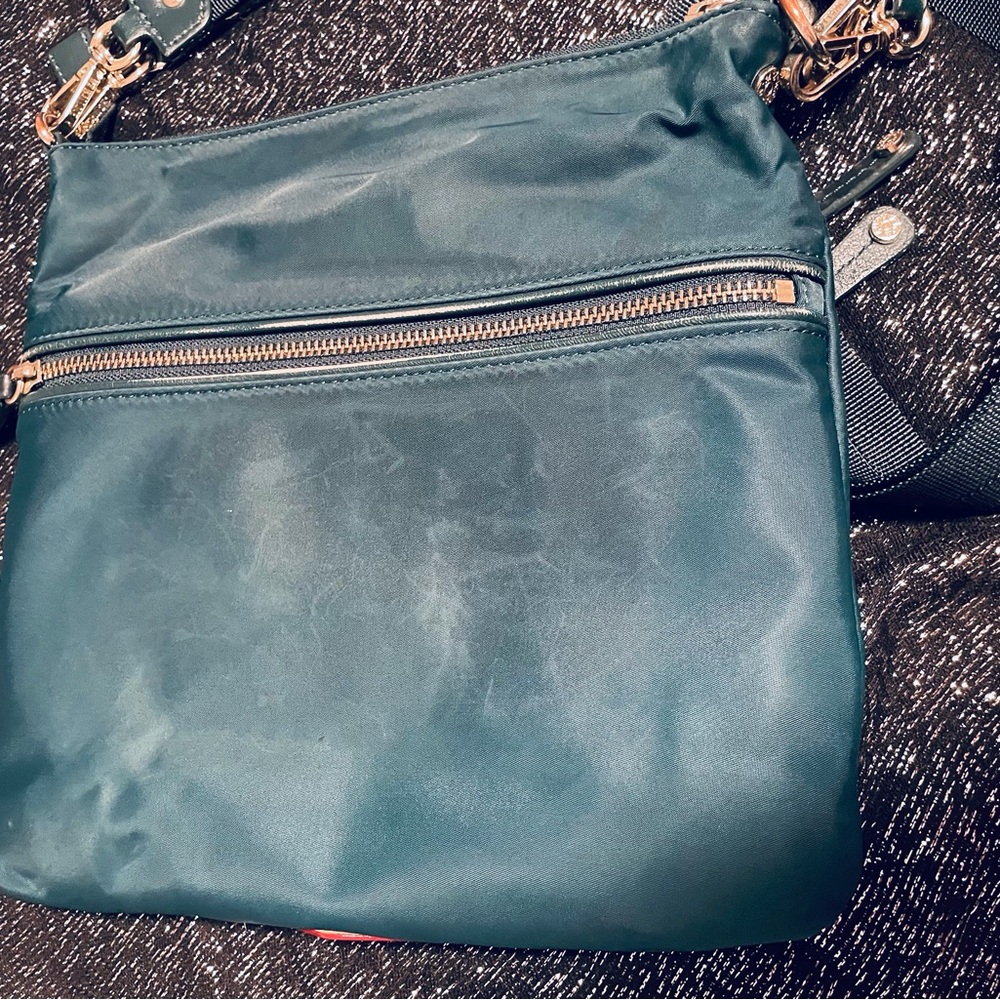 MZ Wallace Dark Green Nylon Crossbody Bag - Smooth Finish - Picture 11 of 16
